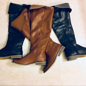 Buy One Get One Free basic knee boots